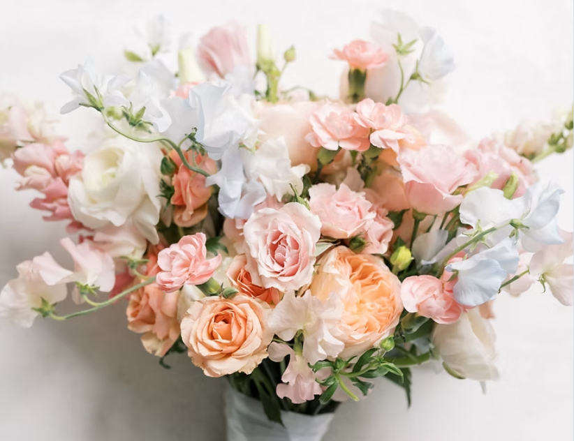 A bouquet of flowers designed by Event Artistry and Floral in Houston, TX.